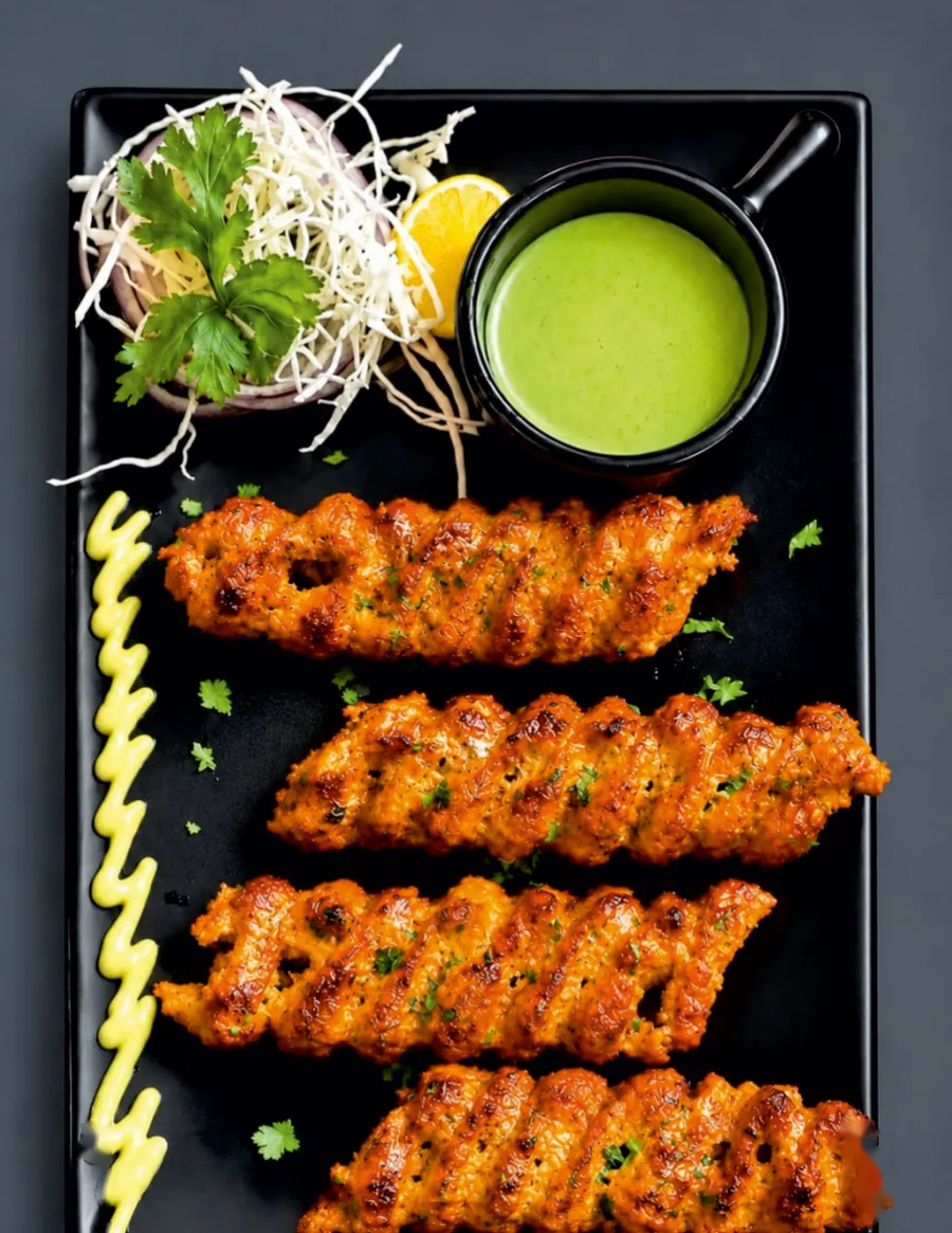 Shola chicken seekh kebab